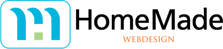 HomeMade Webdesign logo liggend zw
